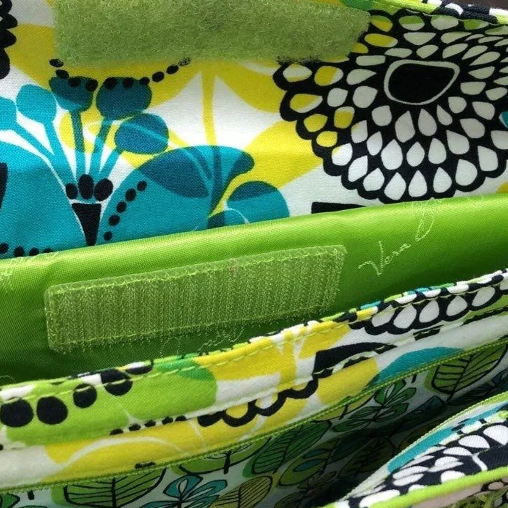 NWT Vera Bradley Laptop Travel Tote Lime's Up